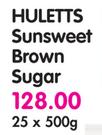 Huletts Sunsweet Brown Sugar-25 x 500g
