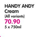 Handy Andy Cream-5x750ml