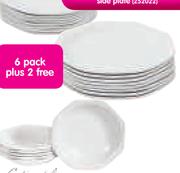 Continental Blanco-Dinner Plates-Per Set