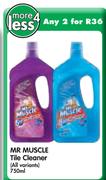 Mr Muscle Tile Cleaner-2x750ml