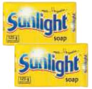 Sunlight Laundry-Bar Soap-125g