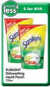 Sunlight Dishwashing-Liquid Pouch-2x750ml
