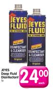 Jeyes Deep Fluid Disinfectant-1ltr Each