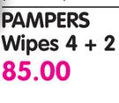 Pampers Wipes 4+2