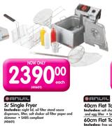 Anuil 5L Single Fryer-Each