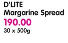 D'Lite Margarine Spread-30X500g