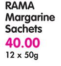 Rama Margarine Sachets-12X50g