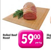 Rolled Beef Roast -Per Kg