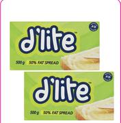 D'Lite Margarine Spread-500g