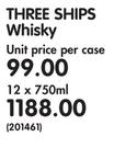 Three Ships Whisky-12x750ML
