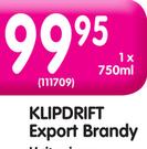 Klipdrift Export Brandy-750ML