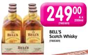Bell's Scotch Whisky-6x200ML