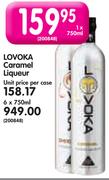 Lovoka Caramel Liqueur-6x750ML