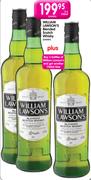 William Lawson's Blended Scotch Whisky-2x750ML