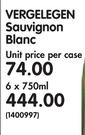 Vergelegen Sauvignon Blanc-6x750ml