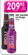 Red Square Ice Range-24x275ml
