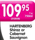 Hartenberg Shiraz Or Cabernet Sauvignon-750ML