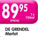 De Grendel Merlot-750ML