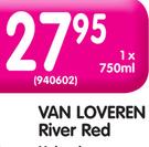 Van Loveren River Red-750ML