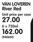 Van Loveren River Red-750ML