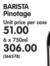 Barista Pinotage-6x750ML