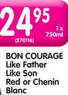 Bon Courage Like Father Like Son Red Or chenin Blanc-750ML