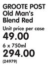Groote Post Old Man's Blend Red-6x750ML