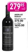 Meerlust Rubicon-750ML