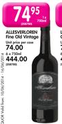 Allesverloren Fine Old Vintage-750ML