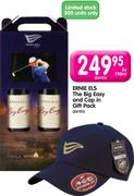 Ernie ELS The Big Easy And Cap In Gift Pack-2x750ML