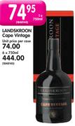 Landskroon Cape Vintage-750ML