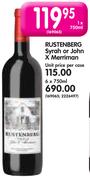 Rustenberg Syrah Or John X Merriman-6x750ML