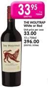 The Wolftrap White Or Red-750ML