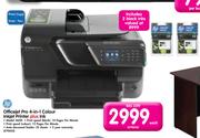 HP Officejet Pro 4-In-1 Colour Inkjet Printer+2 Black Inks 8600