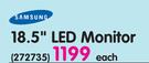 Samsung 18.5" LED Monitor