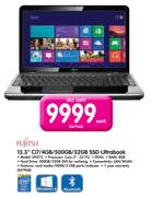 Fujitsu 13.3" Ci7/4GB/500GB/32GB SSD Ultrabook UH572