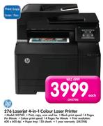 HP 276 Laserjet 4-In-1 Colour Laser Printer