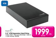 Seagate 3.5" 4TB Expansion Hard Drive