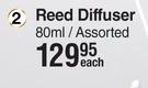 Reed Diffuser Assorted-80ml Each