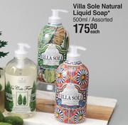 Nesti Dante Villa Sole Natural Liquid Soap Assorted-500ml Each