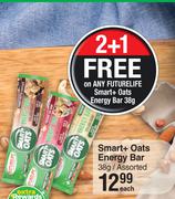 Futurelife Smart+ Oats Energy Bar Assorted-38g Each