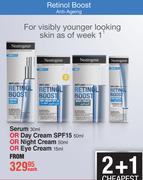 Neutrogena Retinol Boost Serum 30ml Or Day Cream SPF15 50ml Or Night Cream 50ml Or Eye Cream 15ml-Ea