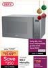 Defy 30L Metallic Microwave DMO390 10124426