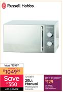 Russell Hobbs 20L Manual Microwave RHMA20L 10058511