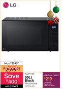 LG 30L Black Microwave MS3032JAS 10299785
