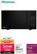 Hisense 28L Electric Microwave H28MOBS17 10302124