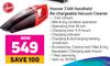 Hoover 7.4W Handheld Re-Chargeable Vacuum cleaner