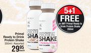 Primal Ready To Drink Protein Shake Assorted-350ml Each