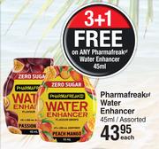 Pharmafreak pf Water Enhancer Assorted-45ml Each