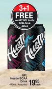 NPL Hustle BCAA Drink Assorted-440ml Each